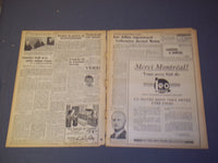 1944 FEB 12 LA PATRIE NEWSPAPER-ALLIES REPRENNENT L'OFFENSIVE DEVANT ROME-FR2389