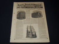 1858 APRIL 3 LIFE ILLUSTRATED NEWSPAPER - WALK DOWN FOURTH AVENUE - NP 5892