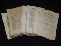 1828-1831 THE JOURNAL OF HEALTH MAGAZINE LOT OF 47 - PHILADELPHIA - O 2922E