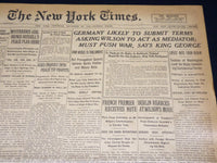 1916 DECEMBER 23 NEW YORK TIMES - GERMANY LIKELY TO SUBMIT TERMS - NT 8648