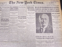 1920 JULY 29 NEW YORK TIMES VILLA SURRENDERS, BANDIT OBTAINS CITIZENSHIP- NT5367