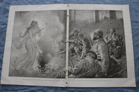 1915 DEC 25 LE MONDE ILLUSTRE MAGAZINE-LES PERPLEXITES DE L'HEURE-FRENCH-NP 8437