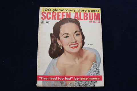 1954 SUMMER SCREEN ALBUM MAGAZINE - ANN BLYTH COVER - E 12788