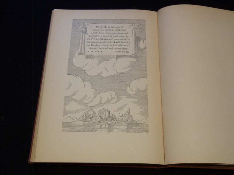 1936 CANDIDE BOOK BY JEAN FRANCOIS MARIE AROUET DE VOLTAIRE - KENT - KD 7916