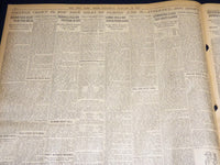 1915 JANUARY 16 NEW YORK TIMES - EARTHQUAKE TOLL NOW OVER 25,000 - NT 7824