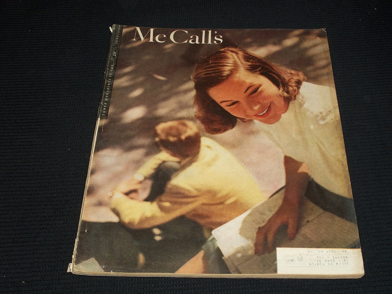 1947 JUNE MCCALL'S MAGAZINE - NICE COLOR COVERS & ADS - E 1092