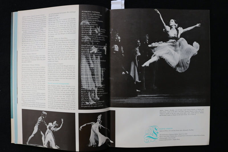 1969 THE STUTTGART BALLET PROGRAM - K 2295