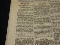 1865 SEPTEMBER 27 THE EVENING POST NEWSPAPER - WIRZ - PRIZE FIGHT - NP 4957