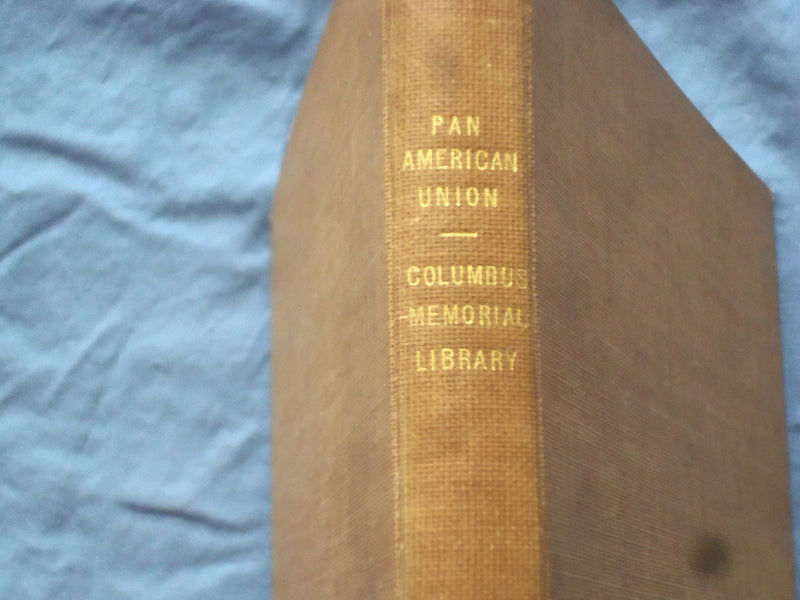 1933 BIBLIOGRAPHY OF LIBERATOR SIMON BOLIVAR HARDCOVER BOOK ENG/SP - KD 9358
