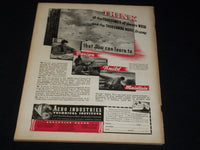 1939 JUNE AIR TRAILS MAGAZINE - AIRMAIL STAMPS COVER - E 7052