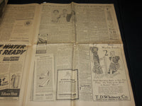 1937 MAY 12 BOSTON TRANSCRIPT NEWSPAPER - GEORGE VI CROWNED - NP 4251N