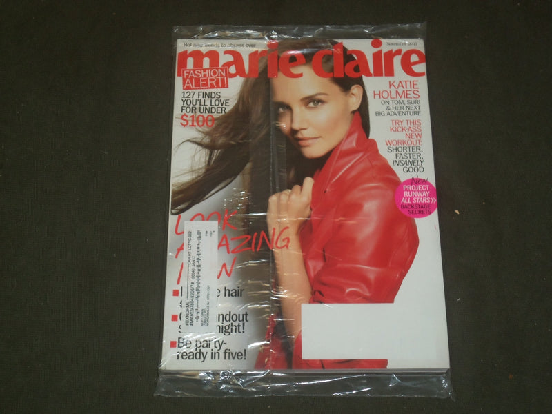 2011 NOVEMBER MARIE CLAIRE MAGAZINE - KATIE HOLMES COVER - B 3335