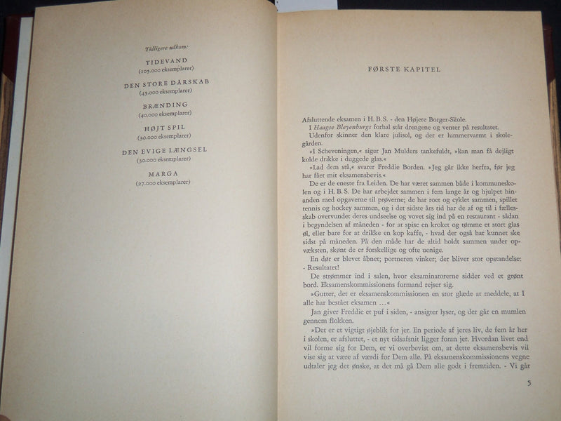 1955 FRIGJORT HARDCOVER BOOK BY HANS MARTIN - KD 5980O