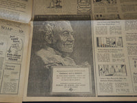 1928 FEBRUARY 16 LOS ANGELES EVENING EXPRESS NEWSPAPER EDDIE FOY DEAD - NP 748
