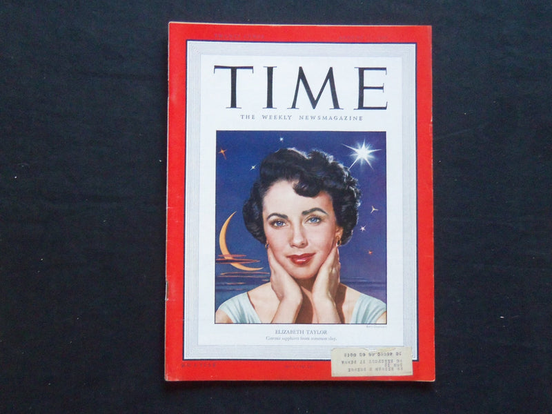 1949 AUGUST 22 TIME MAGAZINE - ELIZABETH TAYLOR - T 1188