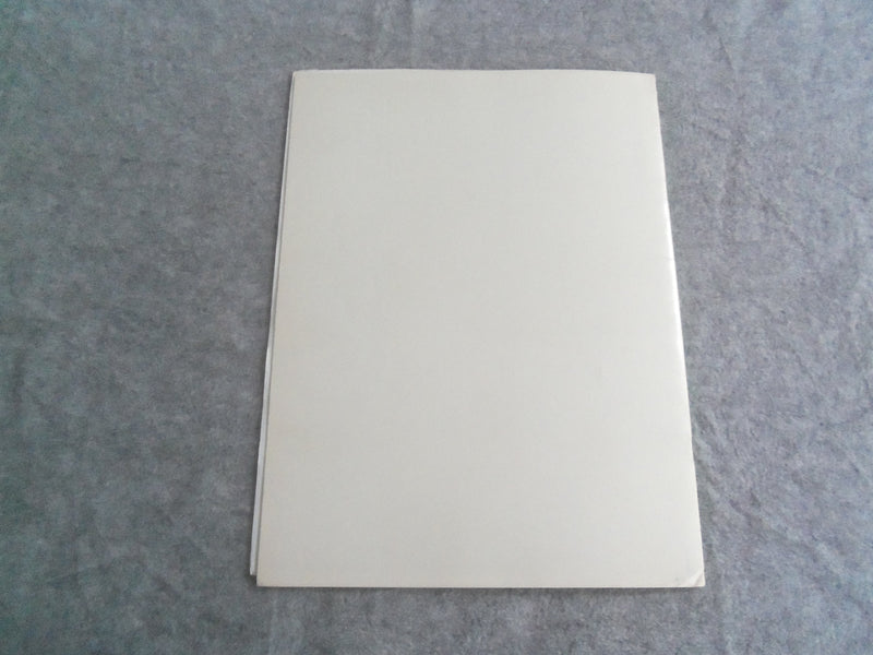 ROBERT GOULET BROCHURE - STAGE - TV - MOVIES - FOLD-OUT POSTER INCLUDED - J 7692