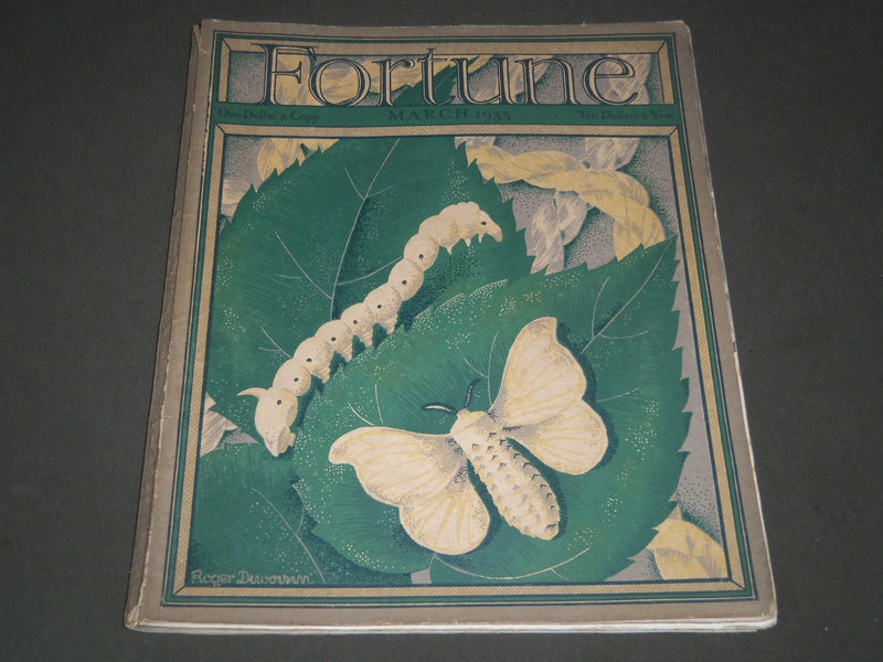 1935 MARCH FORTUNE MAGAZINE - GREAT COVER & ADS - F 61