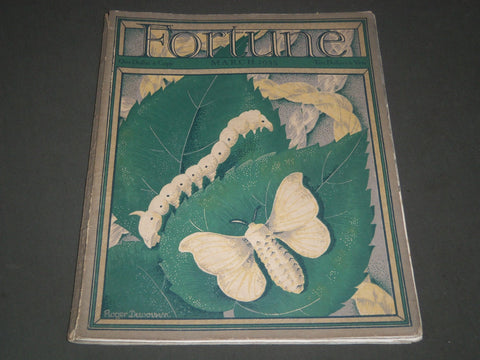 1935 MARCH FORTUNE MAGAZINE - GREAT COVER & ADS - F 61