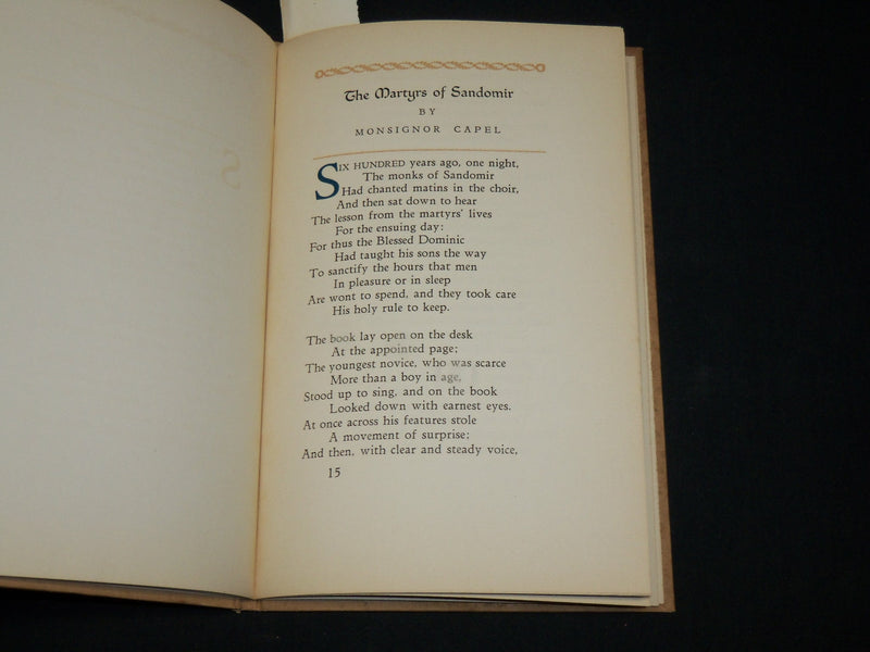 1935 THREE LEGENDS OF THE MIDDLE AGES HARDCOVER BOOK - ANATOLE FRANCE - KD 6482