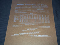 1951 CHAMPION SELECTION HANGERS CALENDAR SALESMAN SAMPLE SHEETS BOOK - C 18
