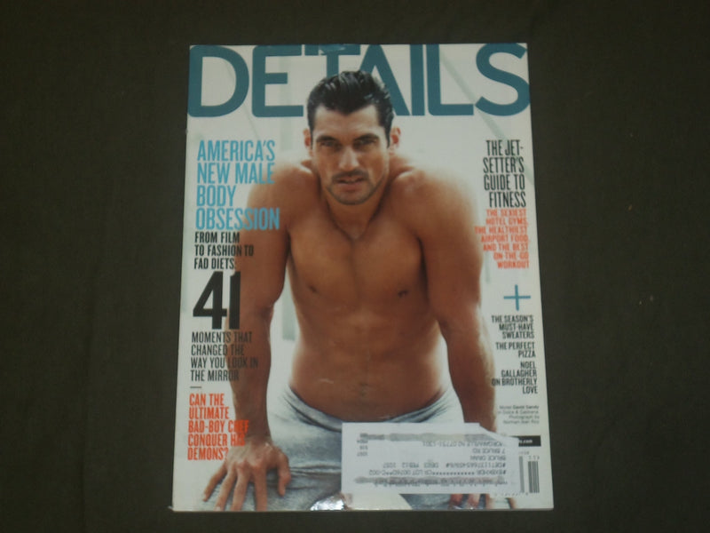 2011 NOVEMBER DETAILS MAGAZINE - DAVID GANDY COVER - BRAISING BAD - B 1644