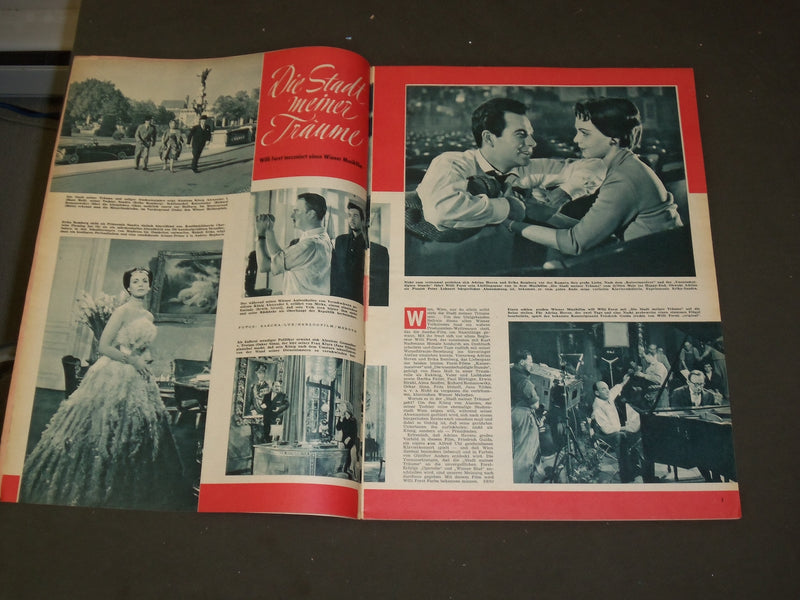 1957 NOV 12 FILM REVIEW (GERMAN) MAGAZINE - NICE PHOTOS, ARTICLES & ADS - B 3987