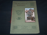 1920'S THE HOMELAND OF SHAKESPEARE BOOK - HAND COLOURED PRINTS - J 8687