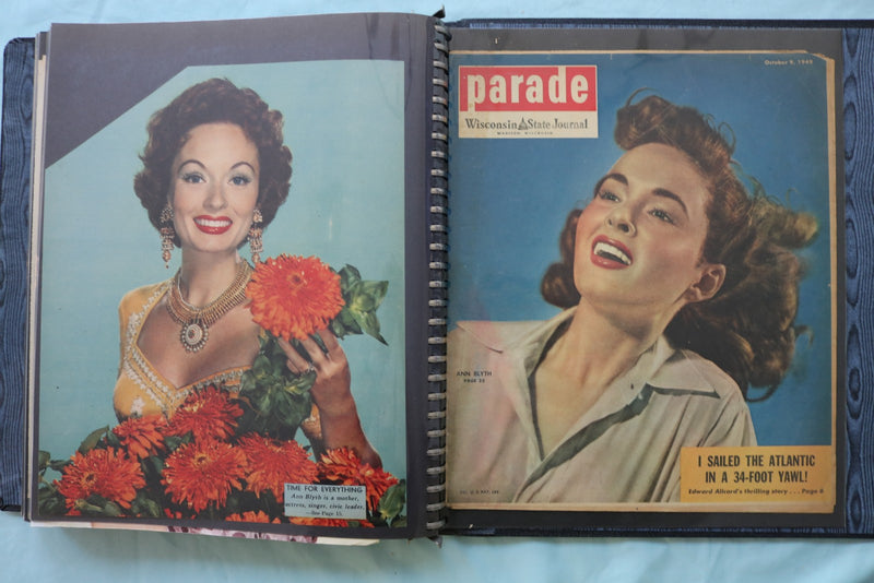 MOVIE STAR MAGAZINE PAGES SCRAPBOOK-WARREN BEATTY-CARROLL BAKER-FRED ASTAIRE-#46