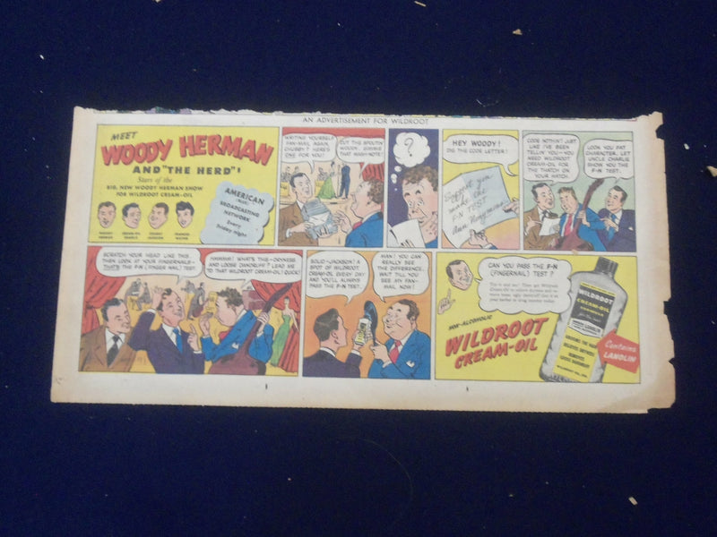 1930'S-1950'S MOVIE STAR COLOR COMICS ADS - LOT OF 5 - NP 5259