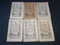 1870-79 HARPER'S MONTHLY MAGAZINE LOT 12 ISSUES-NICE ILLUSTRATIONS & ADS-WR 1409