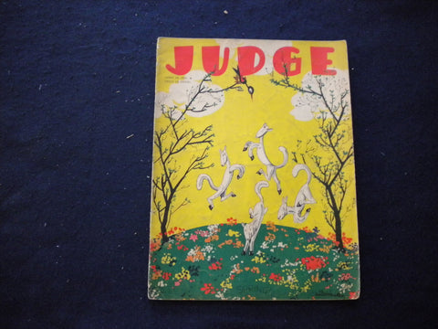 1931 APRIL 18 JUDGE MAGAZINE - SPRING! - B 438R