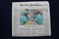 2024 MARCH 26 NEW YORK TIMES-SECURITY COUNCIL URGES CEASE-FIRE AS U.S. ABASTAINS