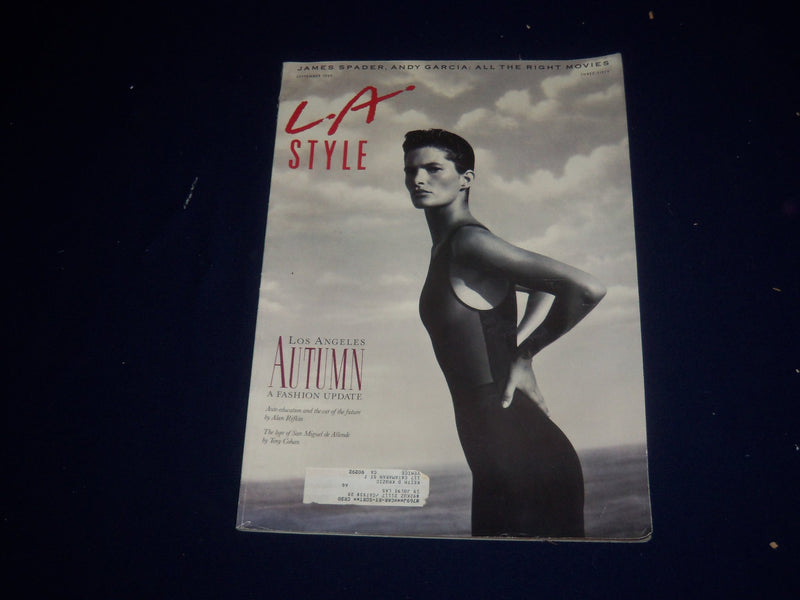 1989 SEPTEMBER L.A. STYLE MAGAZINE - LYNNE KOESTER COVER - SP 3607