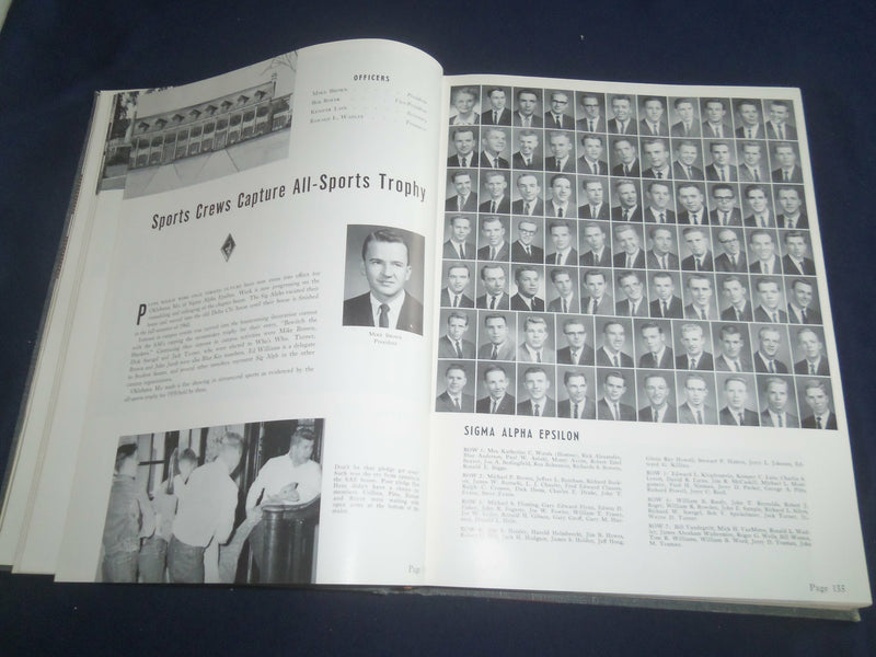 1960 REDSKIN OKLAHOMA STATE UNIVERSITY YEARBOOK - STILLWATER, OKLAHOMA - YB 2328