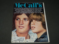 1973 JANUARY MCCALL'S MAGAZINE - CAROLINE & JOHN KENNEDY JR. COVER - B 2922