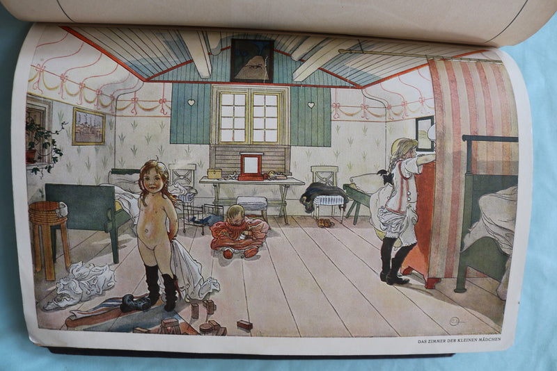 1908-1909 CARL LARSSON - DAS HAUS IN DER SONNE - SOFTCOVER BOOK - K 3290