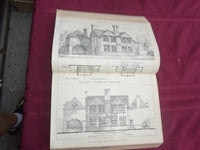 1903 JAN-DEC THE BUILDER U. K. MAGAZINE BOUND VOLUMES - 2 VOLS - FOLD OUTS - C 9