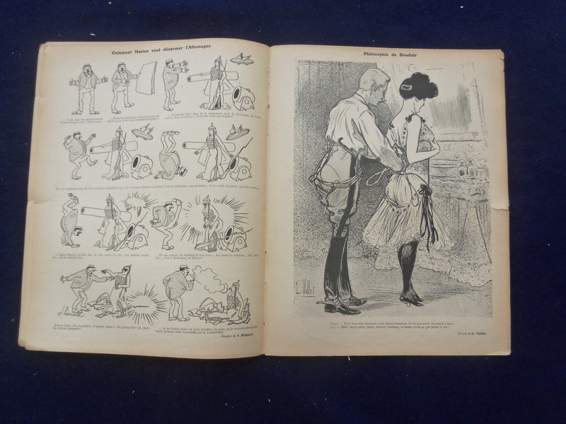 1908 OCT 17 LE SOURIRE MAGAZINE - ILLUSTRATED COMEDY - FRENCH TEXT - SP 4867Q