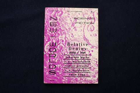 1963 DECEMBER NEW WORLDS SOFTCOVER DIGEST MAGAZINE -VOLUME 46, NUMBER 137- K 460