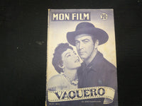 1954 AUGUST 18 MON FILM FRENCH MAGAZINE - TAYLOR & AVA GARDNER COVER - E 26105