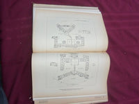 1920 JAN-DEC THE BUILDER U. K. MAGAZINE BOUND VOLUMES - 2 VOLS - FOLD OUTS- C 30