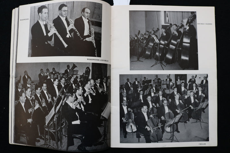 1951 ISRAEL PHILHARMONIC ORCHESTRA PROGRAM - K 2272