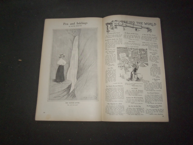 1914 AUGUST 15 HARPER'S WEEKLY MAGAZINE - CLARLATANS OF CHARITY - SP 1520B