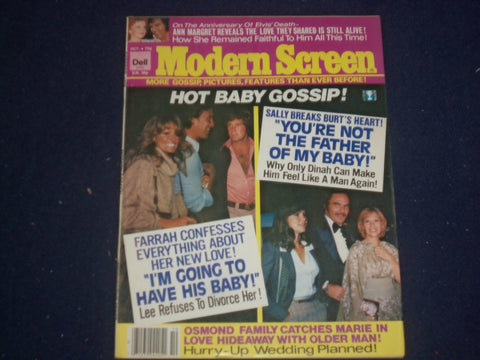 1978 OCTOBER MODERN SCREEN MAGAZINE - ELVIS PRESLEY - PHOTOS & STORIES - ST 5918