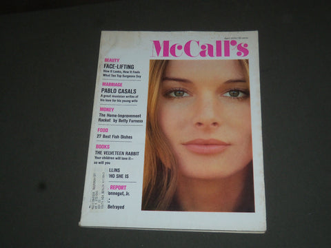 1970 APRIL MCCALL'S MAGAZINE - NICE COVER, STORIES & ADS - SP 7646