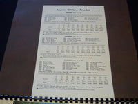 1958 SUPERIOR GIFT LINE HANGERS CALENDAR SALESMAN SAMPLE SHEETS BOOK - C 6