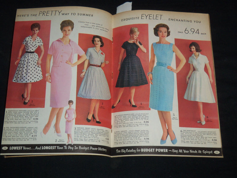 1961 SPIEGEL OK BUYERS SALE CATALOG - CHICAGO ILLINOIS - J 9134