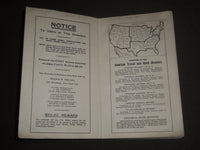 1919 AMERICAN TRAVEL & HOTEL DIRECTORY - U. S. EASTERN SECTION - KD 4288
