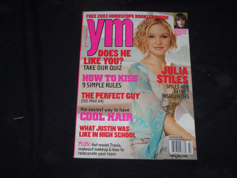 2003 FEBRUARY YOUR MAGAZINE (YM) - JULIA STILES COVER - B 182