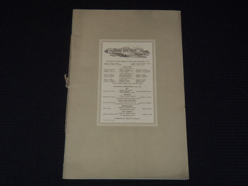 1918 PAINTER GRAVERS OF AMERICA EXHIBITION CATALOGUE - J 7977